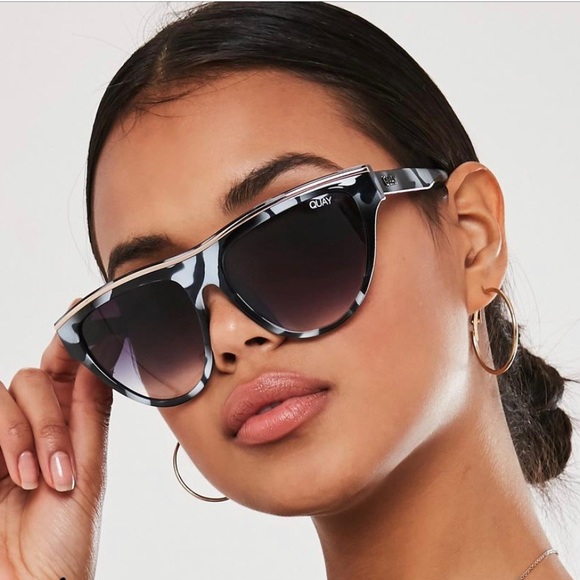 NWT Quay “Flight Risk” Tortoise Sunglasses - Picture 2 of 5